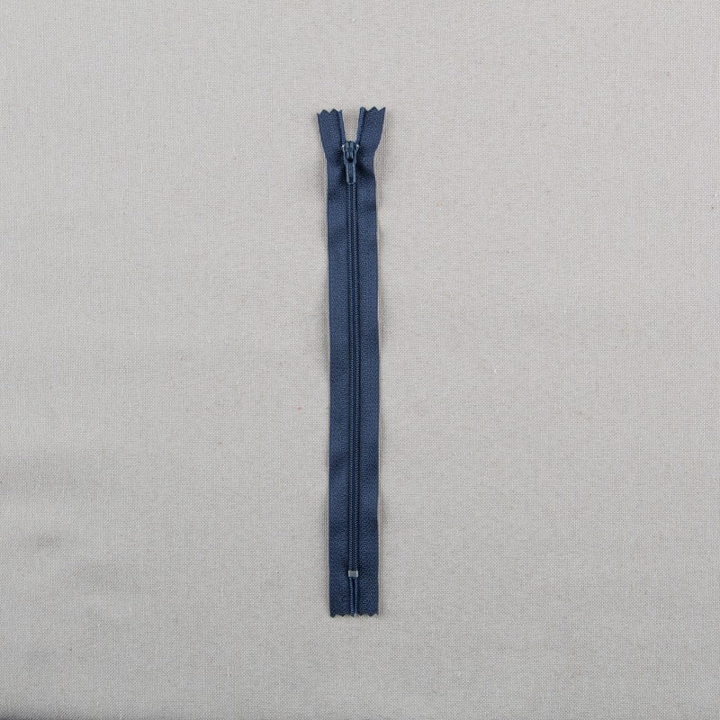 Fermeture-Éclair Nylon Bleu Marine 25cm - Ribes y Casals