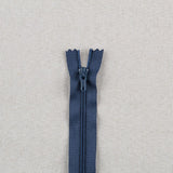 Fermeture-Éclair Nylon Bleu Marine 25cm - Ribes y Casals