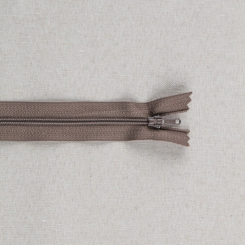 Fermeture-Éclair Nylon Marron 22cm - Ribes y Casals