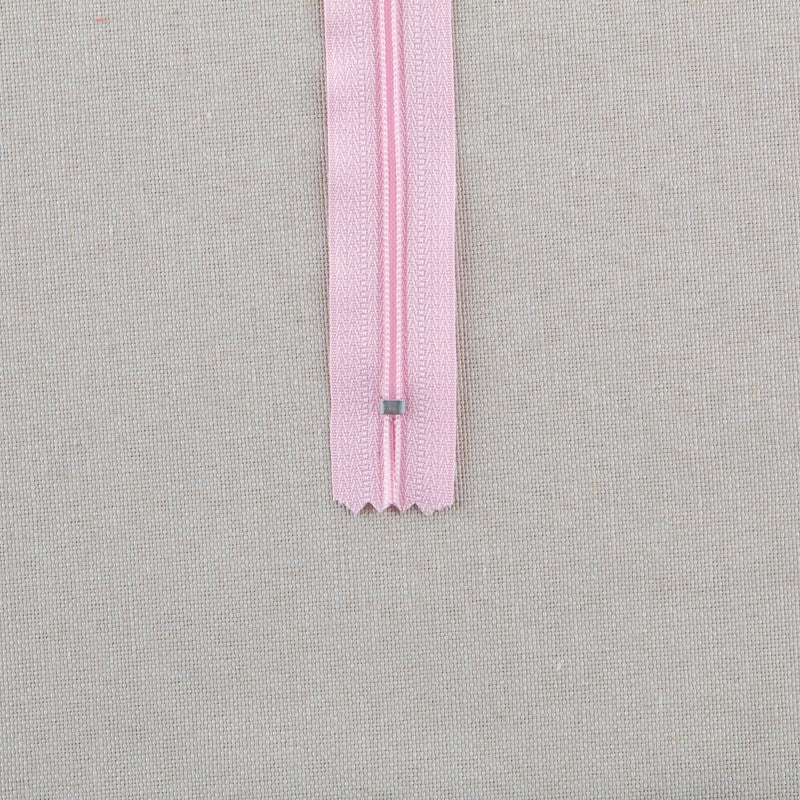 Fermeture-Éclair Nylon Rose 25cm - Ribes y Casals
