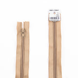 Fermeture Éclair Non Séparable Nylon Marron Maille 5 - Ribes y Casals