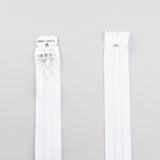 Fermeture Éclair Non Séparable Nylon Blanc Maille 5 - Ribes y Casals