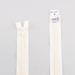 Fermeture Éclair Non Séparable Nylon Écru Maille 5 - Ribes y Casals