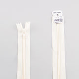 Fermeture Éclair Non Séparable Nylon Écru Maille 5 - Ribes y Casals