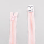 Fermeture Éclair Non Séparable Nylon Rose Clair Maille 5 - Ribes y Casals