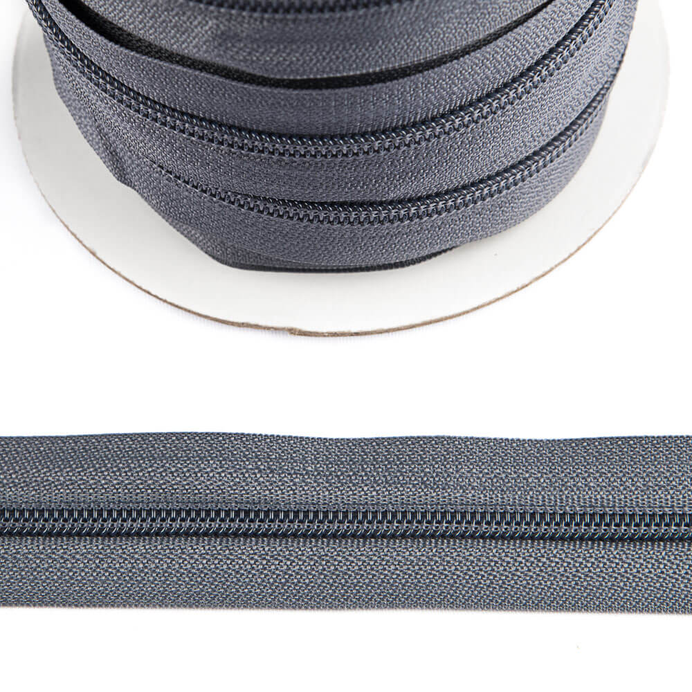 Fermeture éclair continue 5 Gris - Ribes y Casals