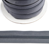 Fermeture éclair continue 5 Gris - Ribes y Casals