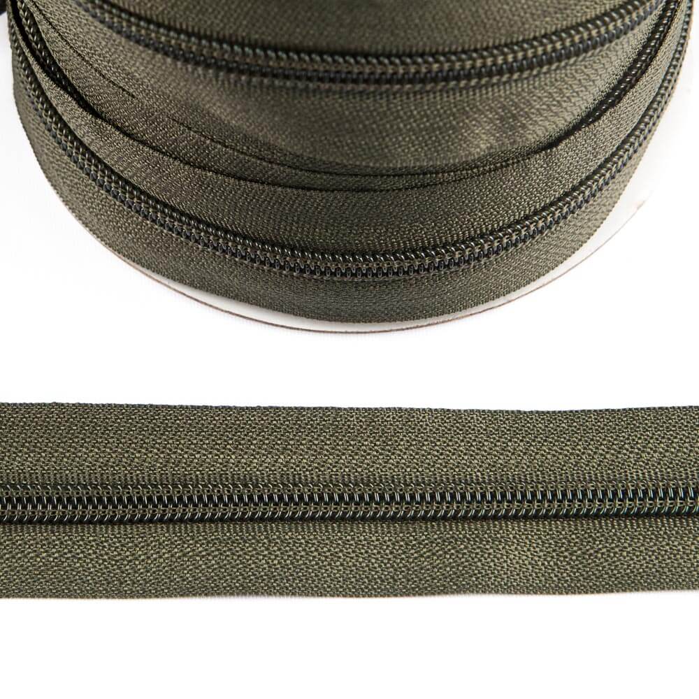 Fermeture continu 5 Vert kaki - Ribes y Casals