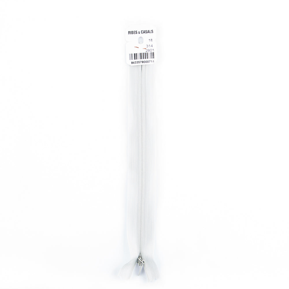 Fermeture Éclair Invisible 2801 Gris - Ribes y Casals