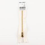 Fermeture Éclair Métal 3 Maille Ecru - Ribes y Casals