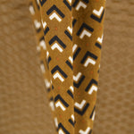 Crêpe De Chine Géométrique Marron - Ribes y Casals