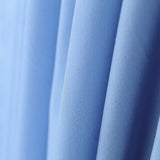 Crêpe Polyester Fin Bleu Porcelaine - Ribes y Casals