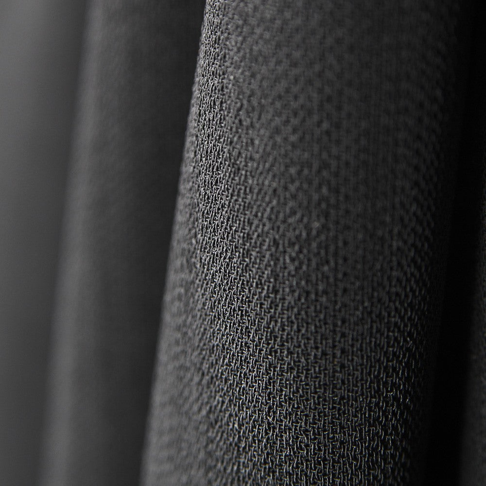 Coupon Crêpe Rustique Havane Noir 95x150 cm - Ribes y Casals