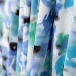 Jersey Polyester Abstrait Bleu - Ribes y Casals