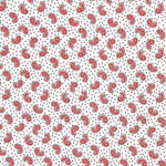 Crêpe Polyester Mini Cachemire Blanc - Ribes y Casals