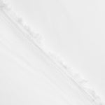 Crêpe polyester grand drapé blanc - Ribes y Casals