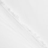 Crêpe polyester grand drapé blanc - Ribes y Casals