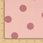 Crêpe Polyester Bicolore Rose - Ribes y Casals