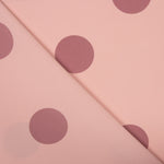 Crêpe Polyester Bicolore Rose - Ribes y Casals