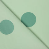Crêpe Polyester Bicolore Vert d&#39;Eau - Ribes y Casals
