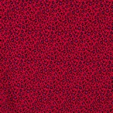 Crêpe de polyester – Rouge sauvage - Ribes y Casals