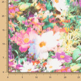 Crêpe Viscose Paysage Mauves - Ribes y Casals