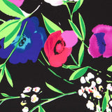 Crêpe Fleurs Guirlande Nuit - Ribes y Casals