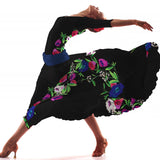 Crêpe Fleurs Guirlande Nuit - Ribes y Casals