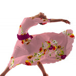 Crêpe Fleurs Guirlande Chair - Ribes y Casals