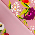 Crêpe Fleurs Guirlande Chair - Ribes y Casals