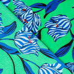 Crêpe Coquelicot Vert - Ribes y Casals