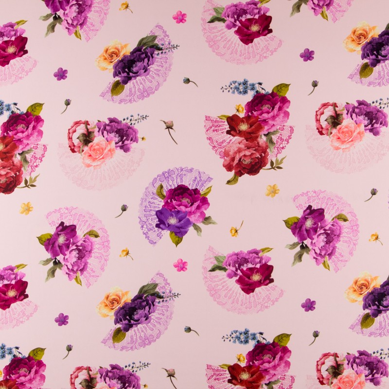 Crêpe Andalousie Rose - Ribes y Casals