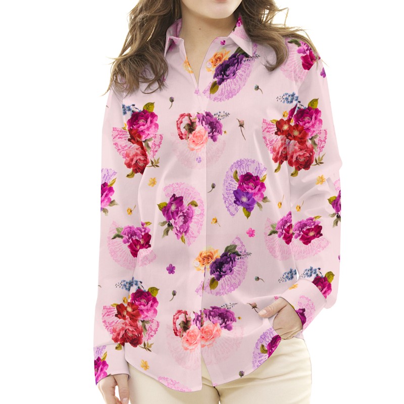 Crêpe Andalousie Rose - Ribes y Casals