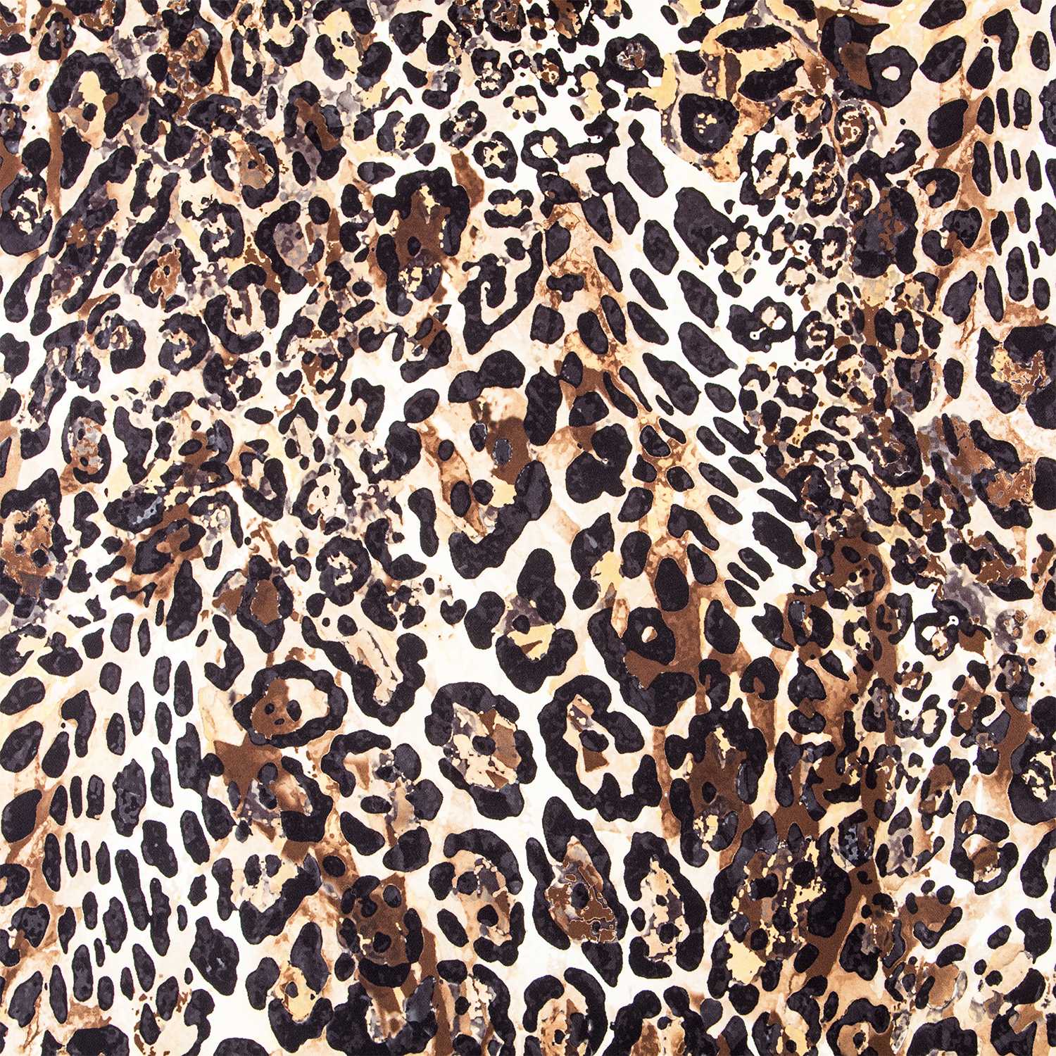 Crepe Animal Print Léopard - Ribes y Casals