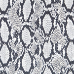 Crepe Animal Print Snake Gris - Ribes y Casals