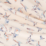 Crêpe Oiseaux Crème - Ribes y Casals