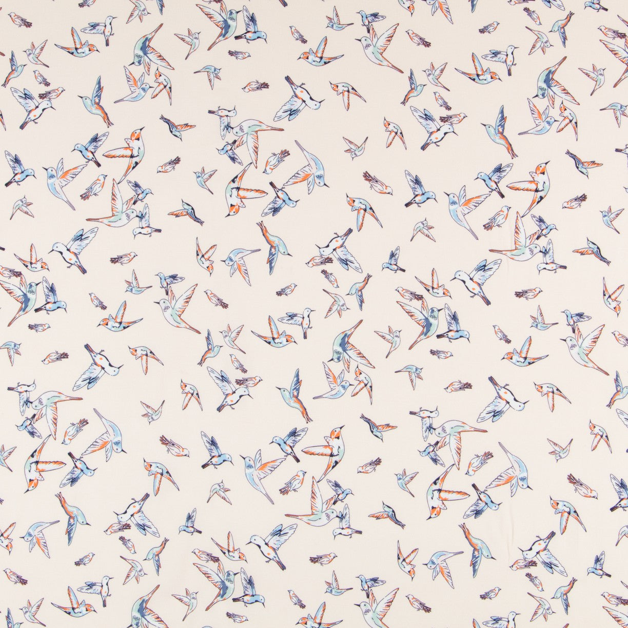 Crêpe Oiseaux Crème - Ribes y Casals