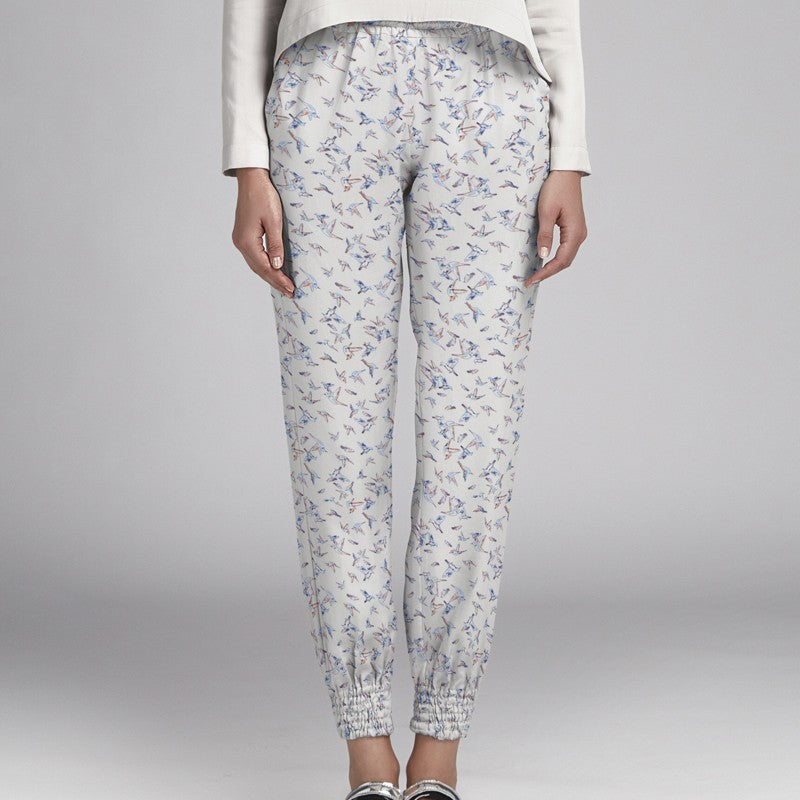 Crêpe Oiseaux Crème - Ribes y Casals