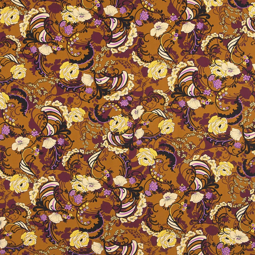 Crêpe Botanique Camel - Ribes y Casals