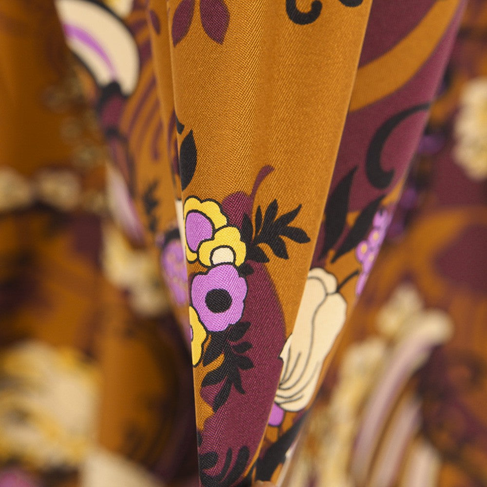 Crêpe Botanique Camel - Ribes y Casals