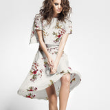 Crêpe Bouquet Écru - Ribes y Casals