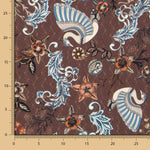 Crêpe Bubble Shanghai Marron - Ribes y Casals