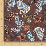 Crêpe Bubble Shanghai Marron - Ribes y Casals