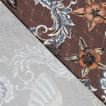 Crêpe Bubble Shanghai Marron - Ribes y Casals