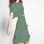 Crêpe Cachemire Vert - Ribes y Casals