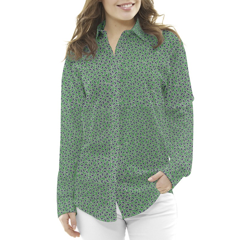 Crêpe Cachemire Vert - Ribes y Casals