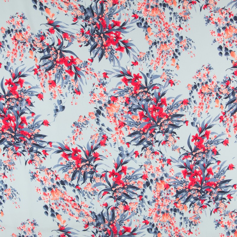 Crêpe Caraïbe Turquoise - Ribes y Casals