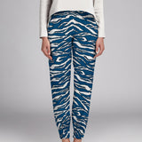 Crêpe Zèbre Bleu Electrique - Ribes y Casals