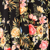 Crêpe Oeillets Noir - Ribes y Casals