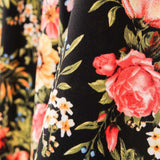 Crêpe Oeillets Noir - Ribes y Casals